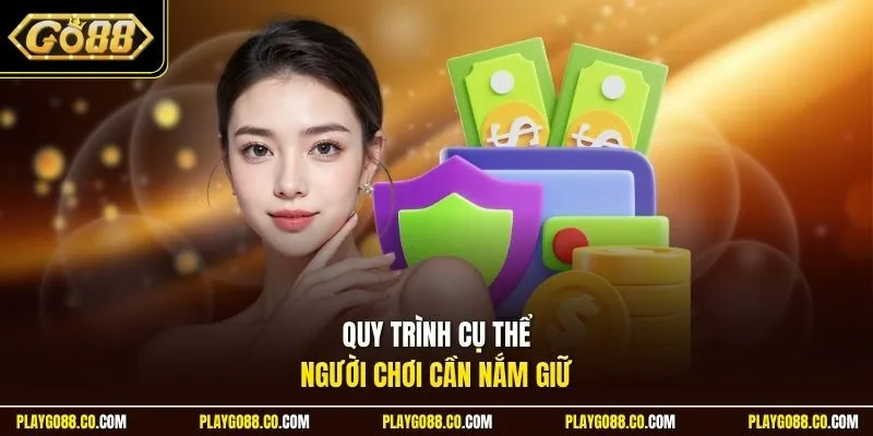 Quy trình cụ thể người chơi cần nắm giữ